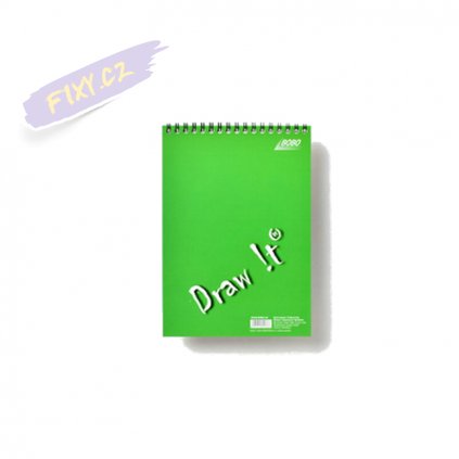 20589 1 blok draw it ctvereckovany a5 40 listu