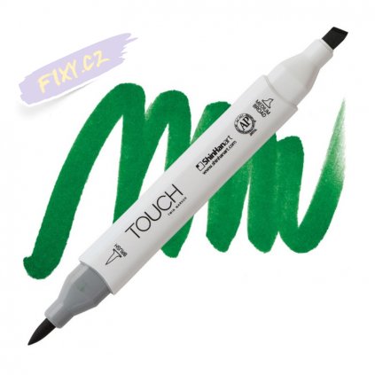 2061 2 g54 viridian touch twin brush marker