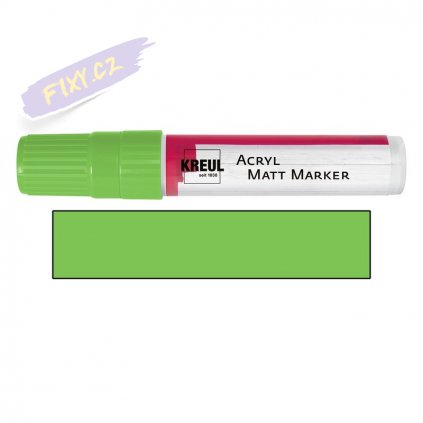 20829 4 akrylovy popisovac matny kreul xxl zeleny