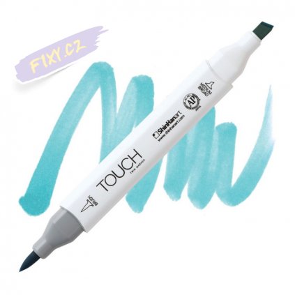 2094 2 b66 baby blue touch twin brush marker