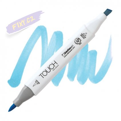 2097 2 b67 pastel blue touch twin brush marker