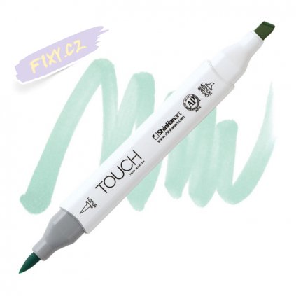 2100 2 b68 turquoise blue touch twin brush marker