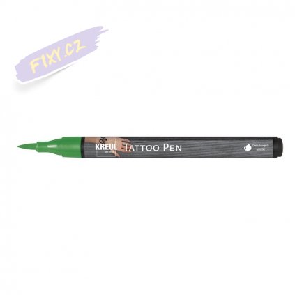 21078 2 tetovaci popisovac kreul tattoo pen zeleny