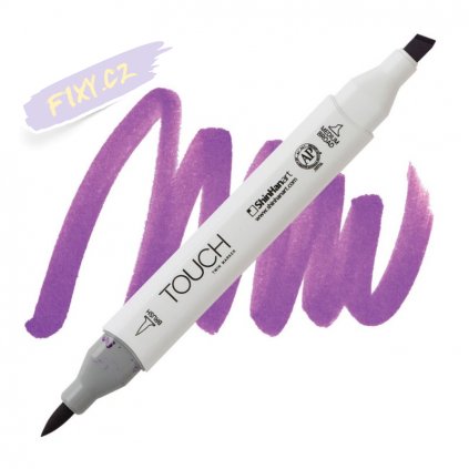 2133 2 p82 light violet touch twin brush marker