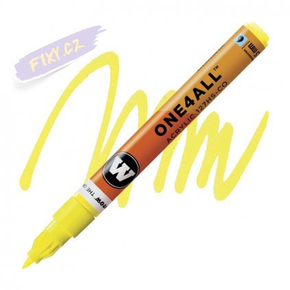 21411 1 molotow akrylovy one4all 127hs crossover fluorescent yellow