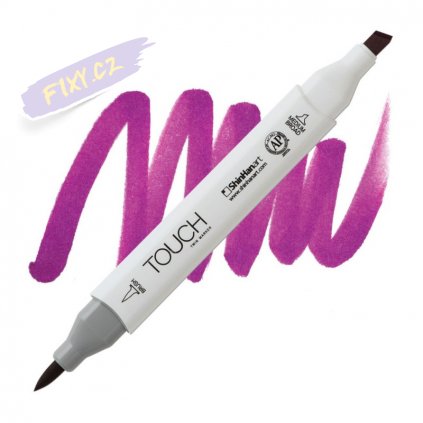 2142 2 p85 vivid purple touch twin brush marker