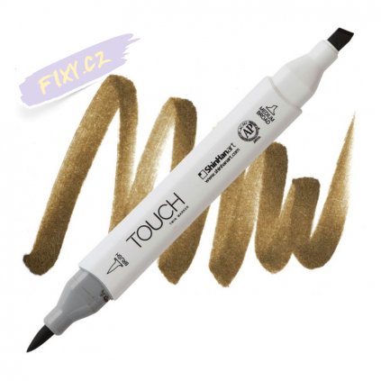 2181 2 br99 bronze touch twin brush marker