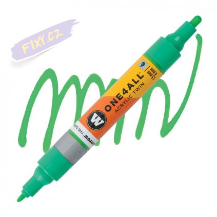 22026 1 molotow akrylovy one4all twin tip kacao green