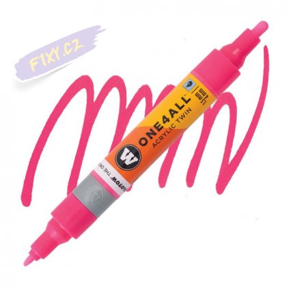 22065 1 molotow akrylovy one4all twin tip fluorescent pink