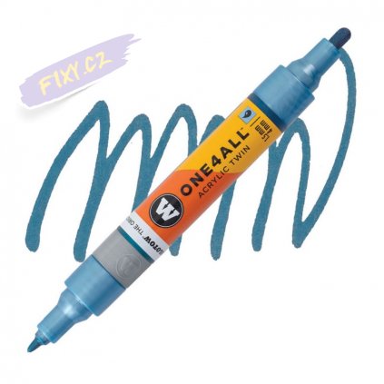 22080 1 molotow akrylovy one4all twin tip metallic blue