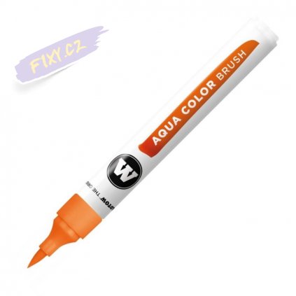 22095 4 molotow akvarelovy aqua color brush orange