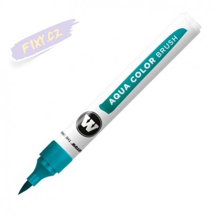 22113 4 molotow akvarelovy aqua color brush turquoise blue