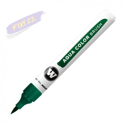 22116 4 molotow akvarelovy aqua color brush dark green