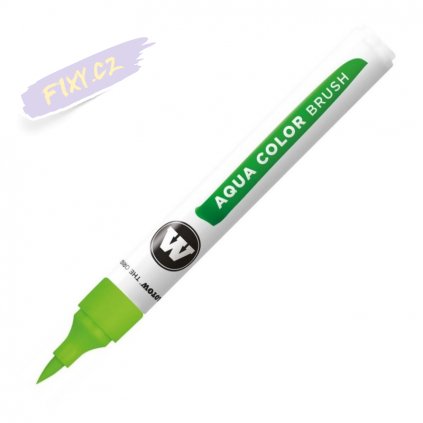 22119 4 molotow akvarelovy aqua color brush yellow green