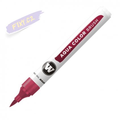 22131 4 molotow akvarelovy aqua color brush burgundy red