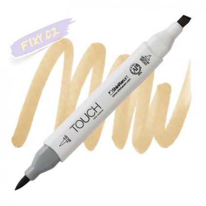 2214 2 br114 pale camel touch twin brush marker