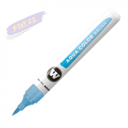 22158 4 molotow akvarelovy aqua color brush light blue