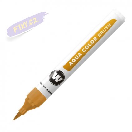 22161 4 molotow akvarelovy aqua color brush light brown