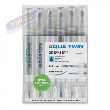 22212 2 molotow akvarelovy aqua twin 6ks sede a