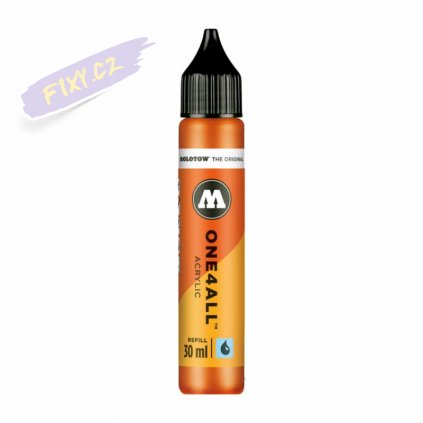 22473 1 molotow refill ink pro akrylovy one4all 30ml dare orange