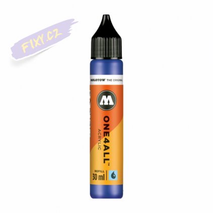 22485 1 molotow refill ink pro akrylovy one4all 30ml true blue