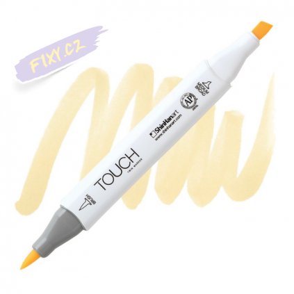 2271 2 y141 buttercup yellow touch twin brush marker