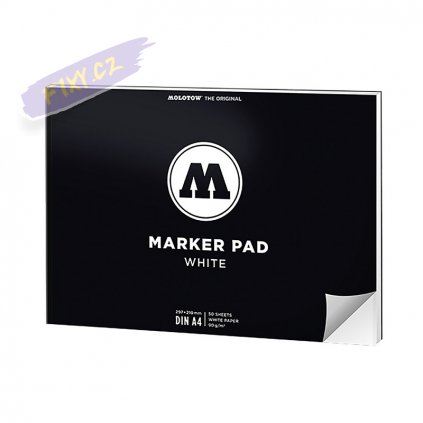 Molotow Marker Pad White A4 All 4865 7