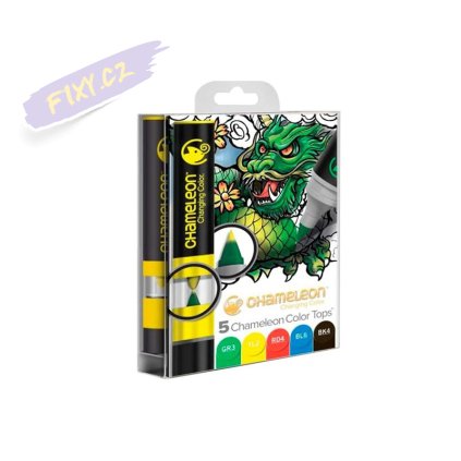 chameleon color tops set 5 marcadores tonos primarios (Kopírovat)