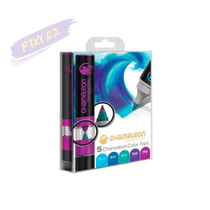chameleon color tops set 5 marcadores tonos frios (Kopírovat)