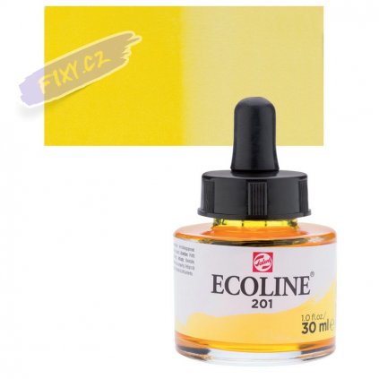 23613 4 ecoline aquarell ink 30ml 201 light yellow