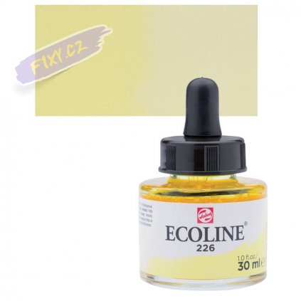 23622 4 ecoline aquarell ink 30ml 226 pastel yellow