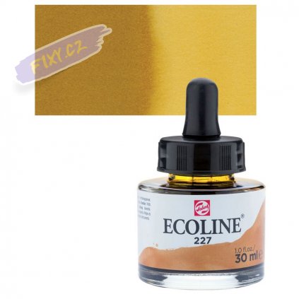 23625 4 ecoline aquarell ink 30ml 227 yellow ochre