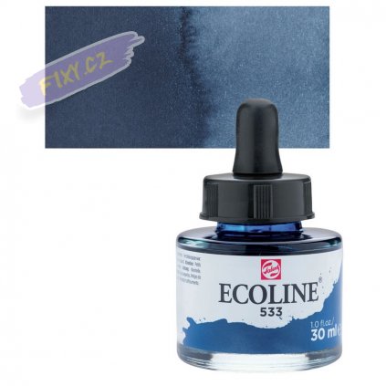 23712 4 ecoline aquarell ink 30ml 533 indigo