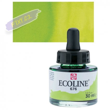 23763 4 ecoline aquarell ink 30ml 676 grass green