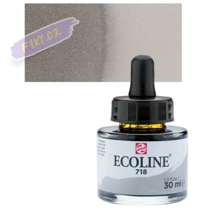 23775 4 ecoline aquarell ink 30ml 718 warm grey