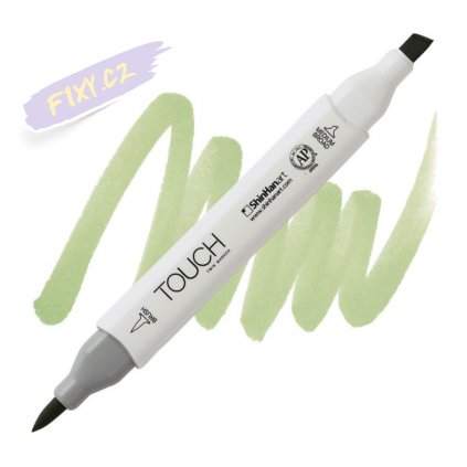 2379 2 gy237 willow green touch twin brush marker