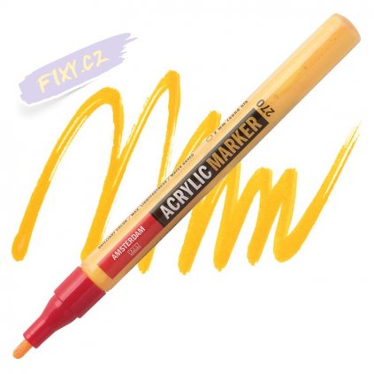 23814 2 amsterdam acrylic marker 2mm 270 azo yellow deep