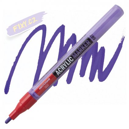 23847 2 amsterdam acrylic marker 2mm 507 ultramarine violet