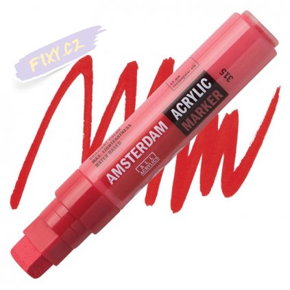 24039 2 amsterdam acrylic marker 15mm 315 pyrrole red