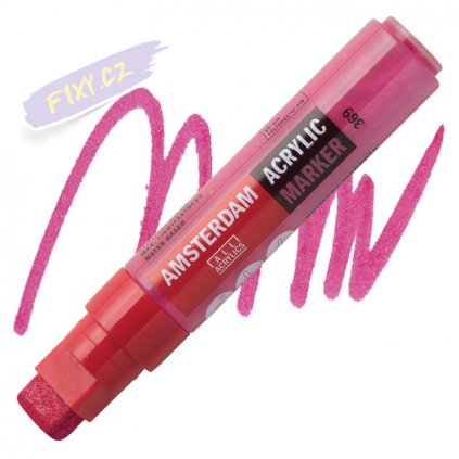 24042 2 amsterdam acrylic marker 15mm 369 primary magenta