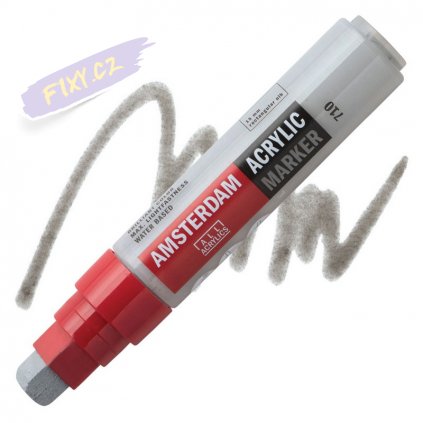 24072 2 amsterdam acrylic marker 15mm 710 neutral grey