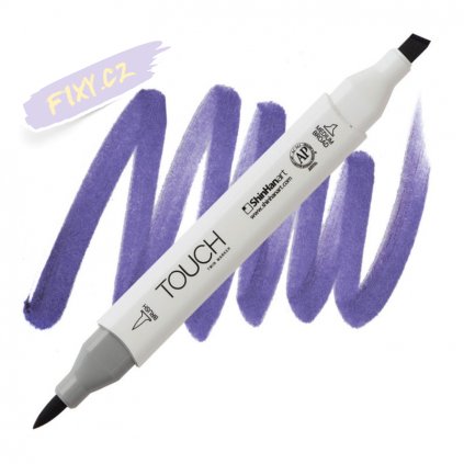 2412 2 pb274 violet dark touch twin brush marker