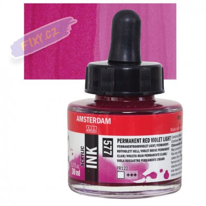 24177 4 amsterdam acrylic ink 30ml 577 permanent red violet light
