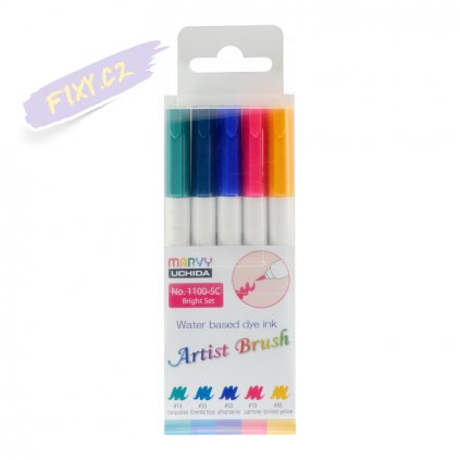 24453 1 marvy artist brush sada 5ks bright