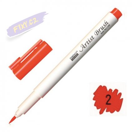 24507 2 marvy artist brush 2 red