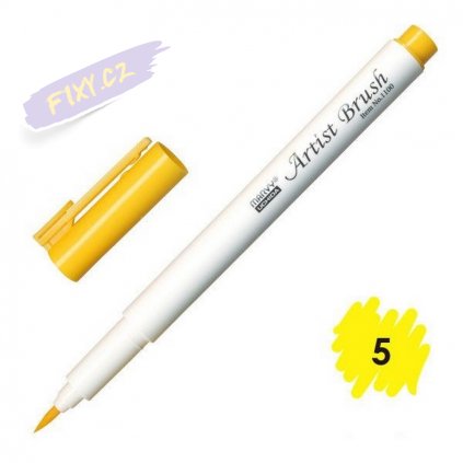 24516 2 marvy artist brush 5 yellow
