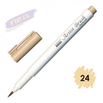 24573 2 marvy artist brush 24 beige