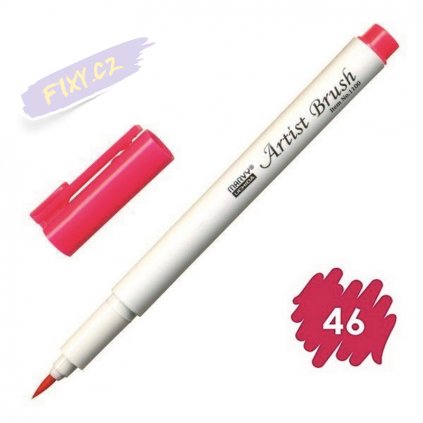 24639 2 marvy artist brush 46 crimson lake