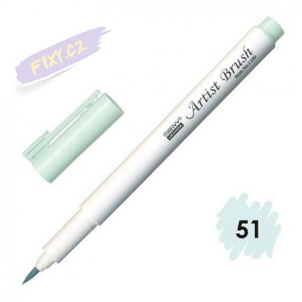 24654 2 marvy artist brush 51 aqua grey