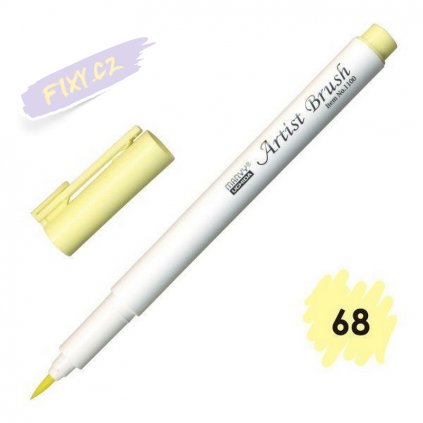 24690 2 marvy artist brush 68 daffodil yellow